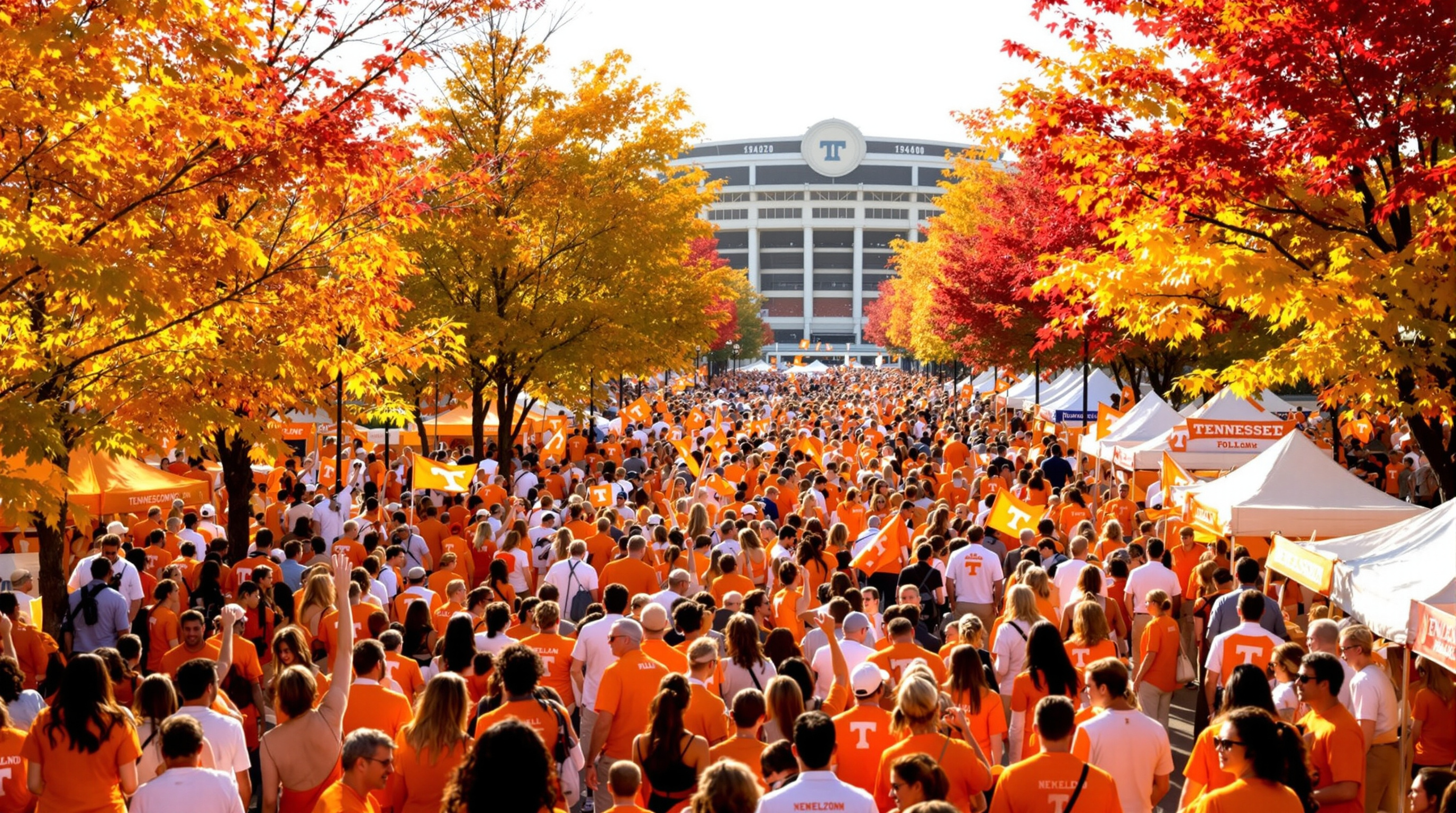 UT homecoming weekend celebration with alumni